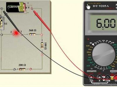 万用表怎么测电压（电子万用表怎么测电压）